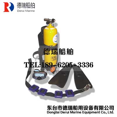 消防潜水装具 潜水呼吸器 DYJ-I型 20mpa 咬嘴式轻